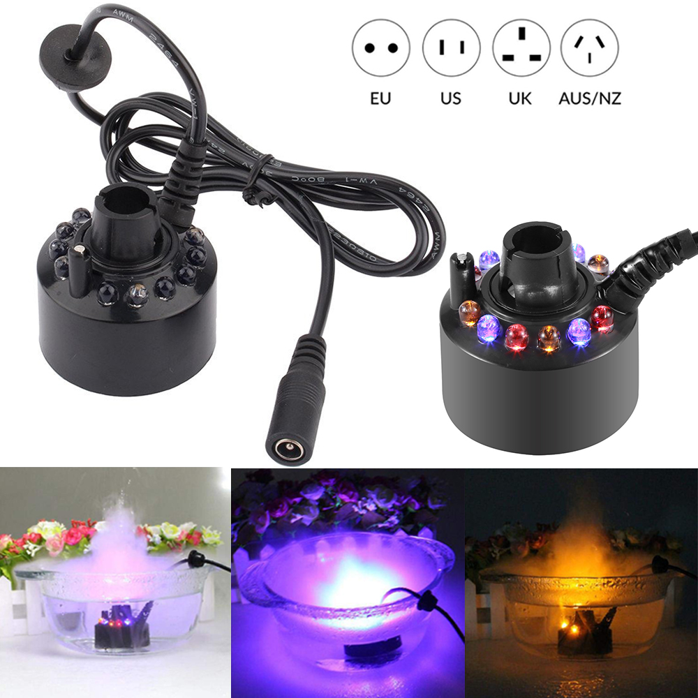 Terrarium Fogger Ultrasonic - Ultraschallvernebler für Aquarien, Nebelhersteller, Forger-Zerstäuber, Aquarium-Dekoration,