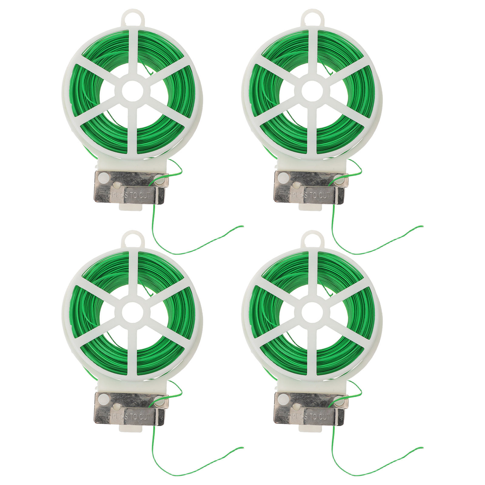 4 Rollen grüner kunststoffbesc – Vine Climbing Plastic Bewertung und Preis
