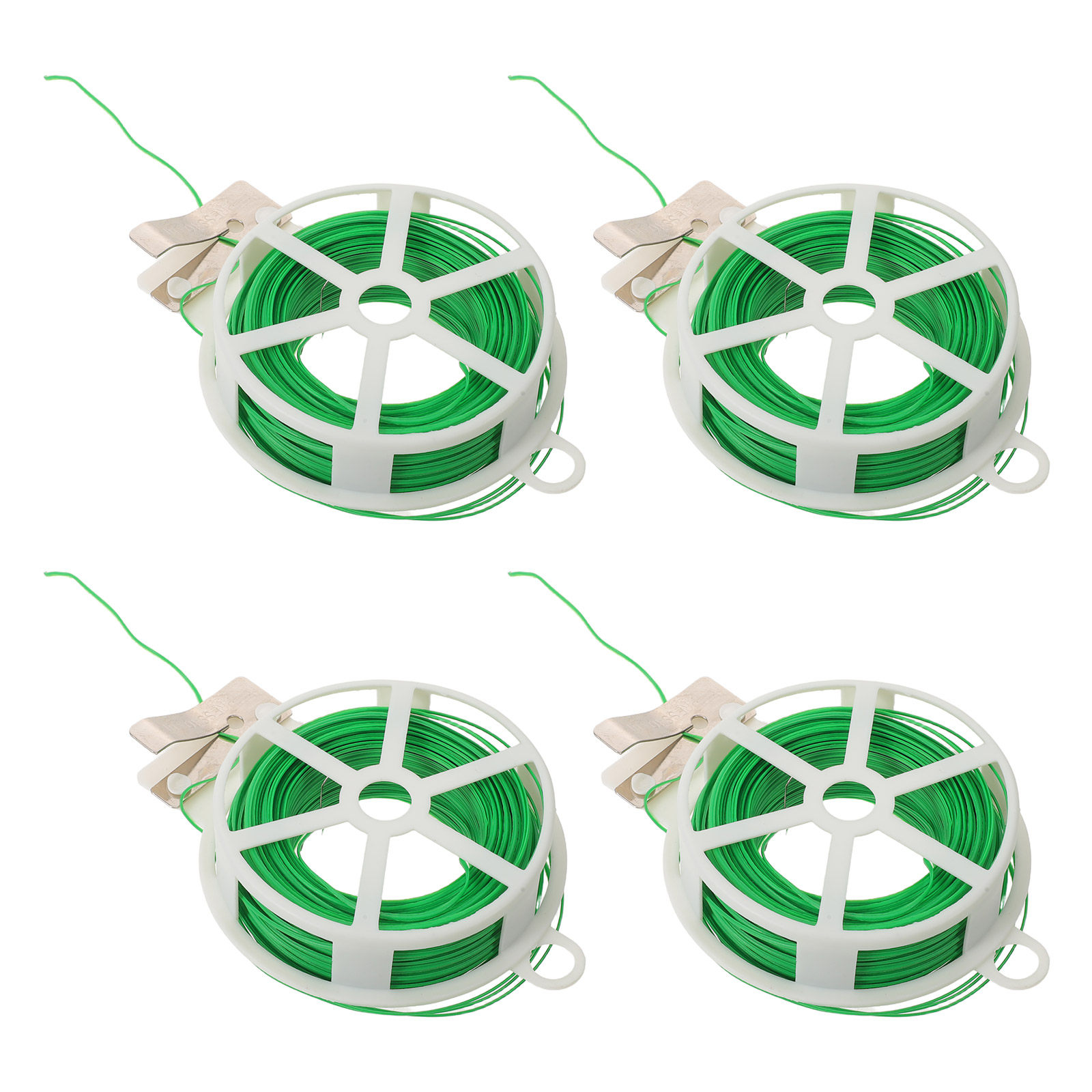 4 Rollen grüner kunststoffbesc – Vine Climbing Plastic Bewertung und Preis